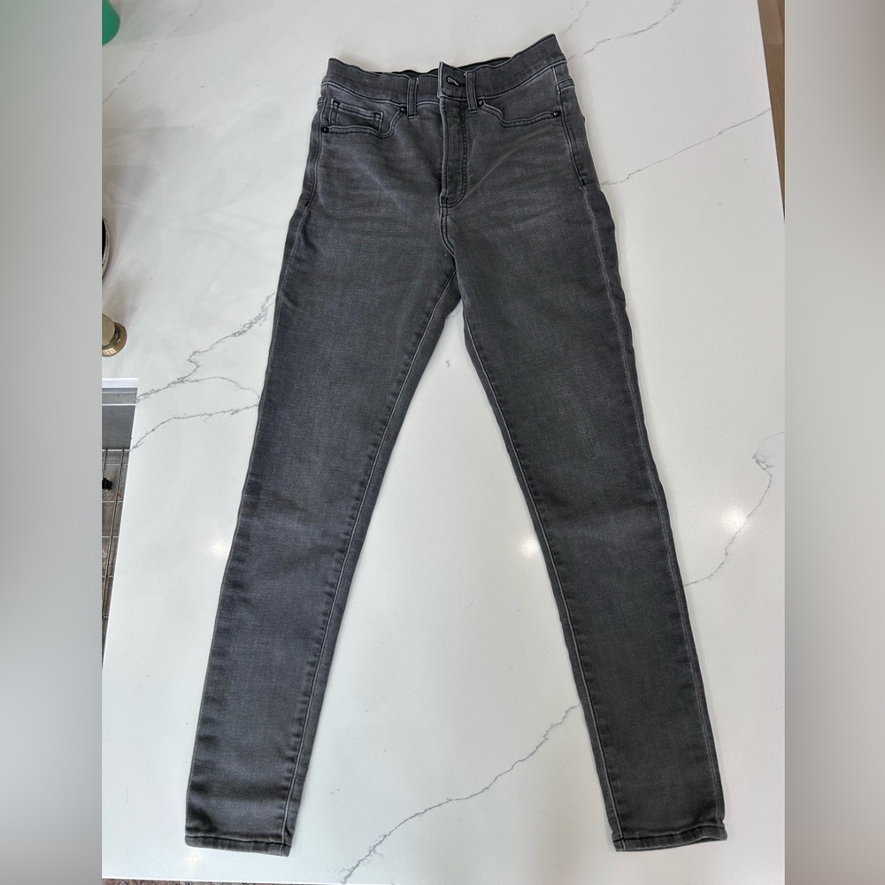 Express high waisted skinny jeans